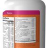 A bottle of vitamin water with the label and ingredients.