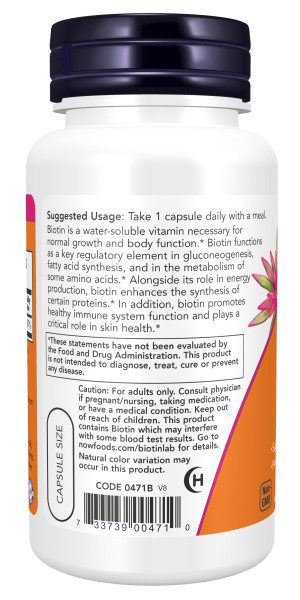 A bottle of vitamin b complex with ingredients and instructions.