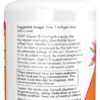 A bottle of vitamin d 3 is shown with information.