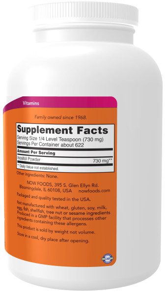 A bottle of supplement facts for an egg