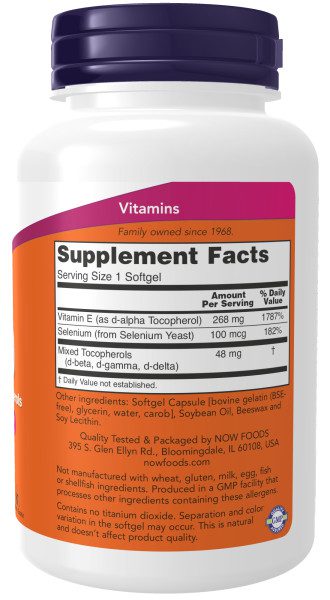 A bottle of vitamin d supplement facts