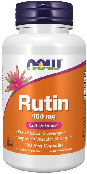 A bottle of rutin 4 5 0 mg