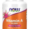 A bottle of vitamin a 1 0, 0 0 0 iu