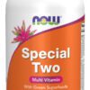 A bottle of special two multi vitamin with green superfoods.