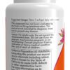 A bottle of supplement with instructions on how to use it.