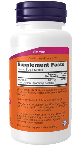 A bottle of vitamin b supplement facts