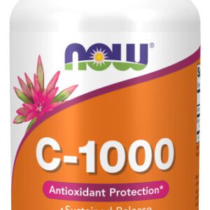 A bottle of vitamin c-1 0 0 0 mg