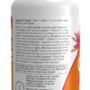 A bottle of vitamin c with ingredients written on it.