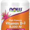 A bottle of vitamin d-3 is shown.