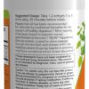 A bottle of peppermint oil with instructions.