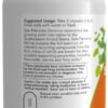 A bottle of supplement with instructions for use.