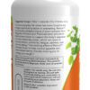 A bottle of vitamin c with ingredients written on it.