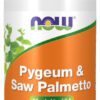 A bottle of psygeum and saw palmetto