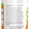 A bottle of supplement with ingredients on it.