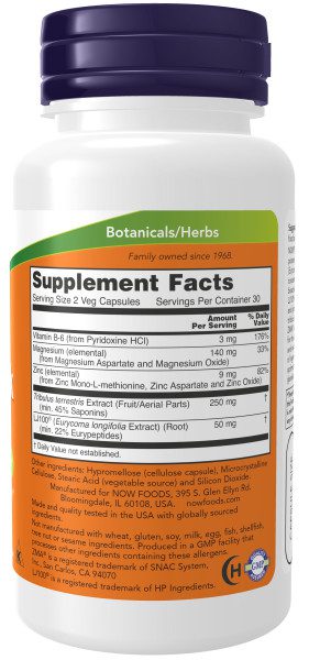 A bottle of supplement facts and ingredients.