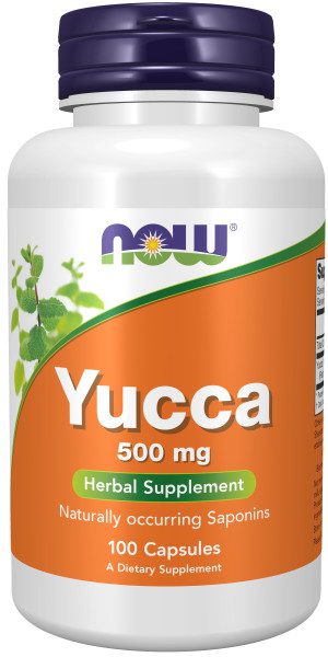 A bottle of yucca is shown.