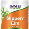 A bottle of slippery elm 4 0 0 mg