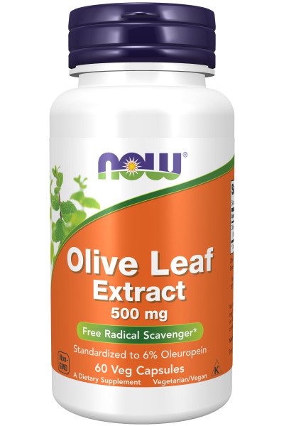 A bottle of olive leaf extract 5 0 0 mg