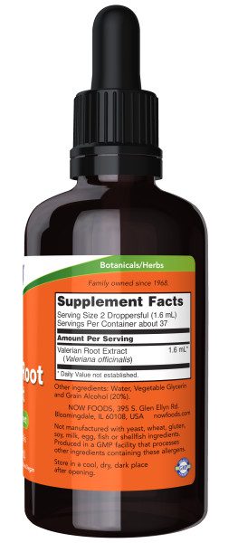 A bottle of vitamin root extract is shown.