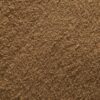 A close up of the brown carpet material