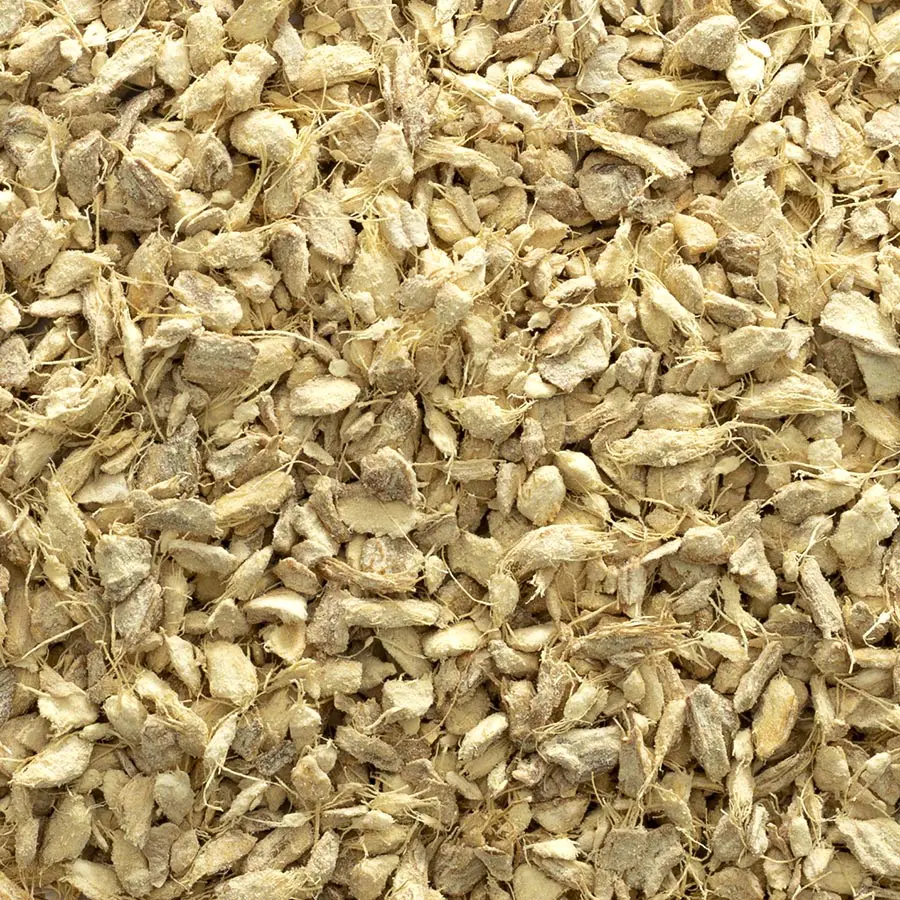 A close up of oats that are in the ground