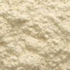 A close up of some white powder
